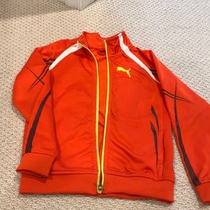 Boys (7) Puma track jacket